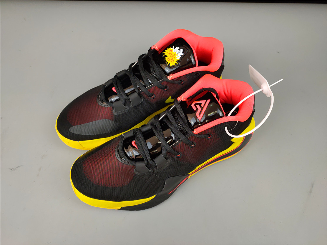 Nike Zoom Freak 1 Black Red Yellow Shoes
